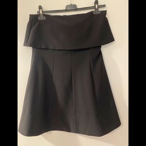 Strapless Black Dress Size M